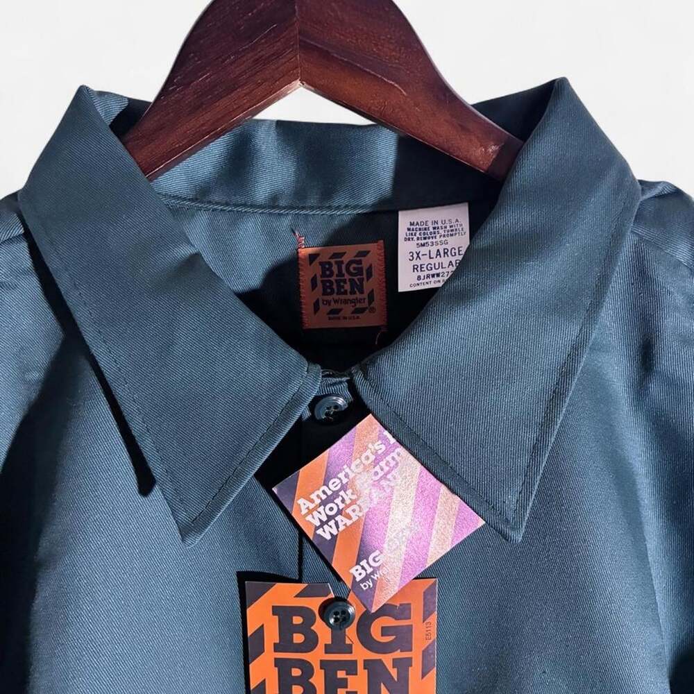 Wrangler Men's Green Shirt